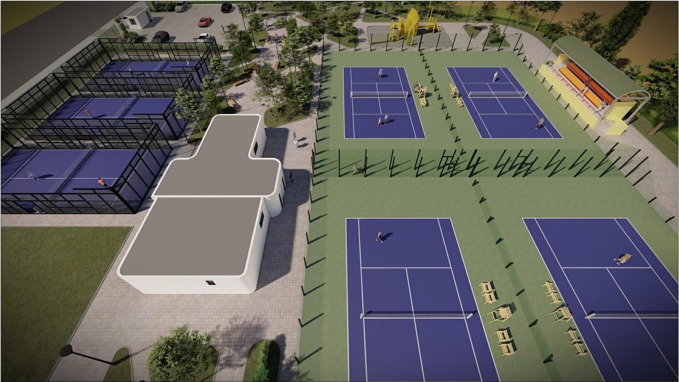 Визуализация — вечерний вид